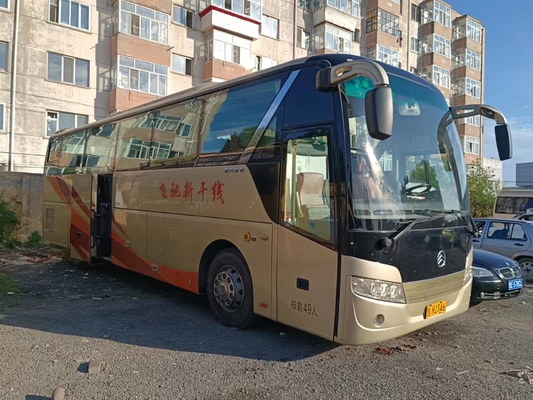 2014 Year 49 Seats Used Golden Dragon Bus XML6113 Coach LHD In Good Condition