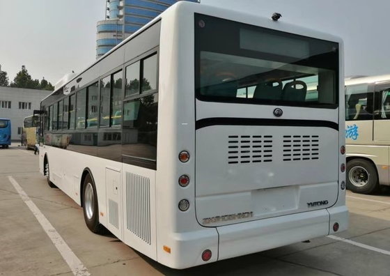Transport CNG Coach Used Yutong City Bus 40 - 100people Short Distance Transport ZK6106