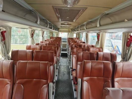 YOUNGMAN JNP6108 39 Seats WP 199kw Rear Engine Bus Used Passenger Bus Airbag Chassis Left Steering Leather Seats