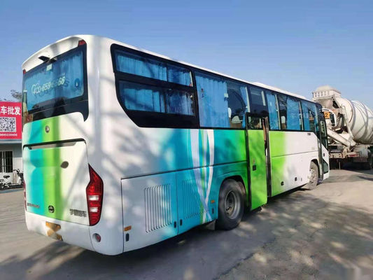 Used Yutong Bus ZK6110 Left Steering 48 Seats Double Doors Yuchai Rear Engine Low Kilometer Used Tour Bus